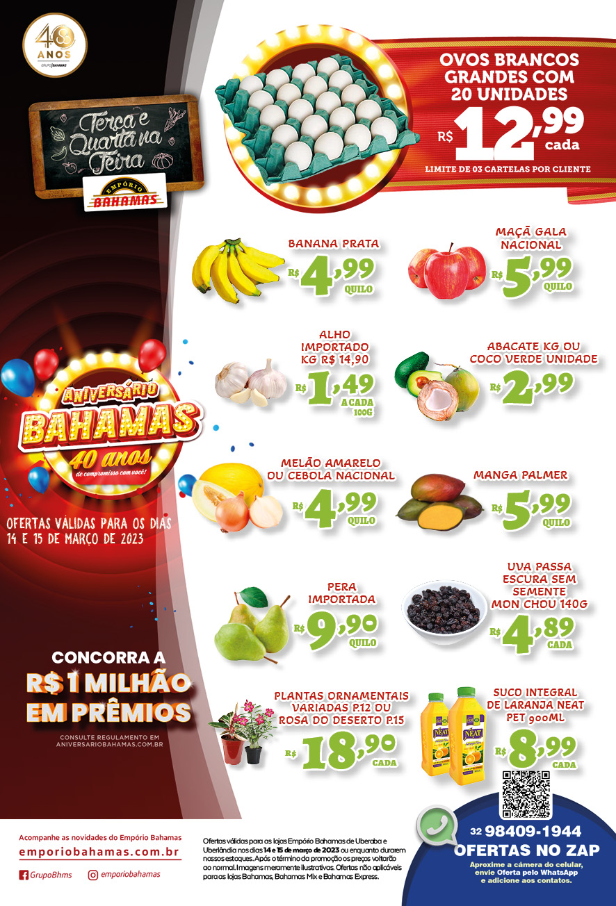 ENCARTE TERÇA E QUARTA NA FEIRA-EMPÓRIO-BAHAMAS-TRIÂNGULO-VÁLIDO NOS DIAS 14 a 15-03-2023