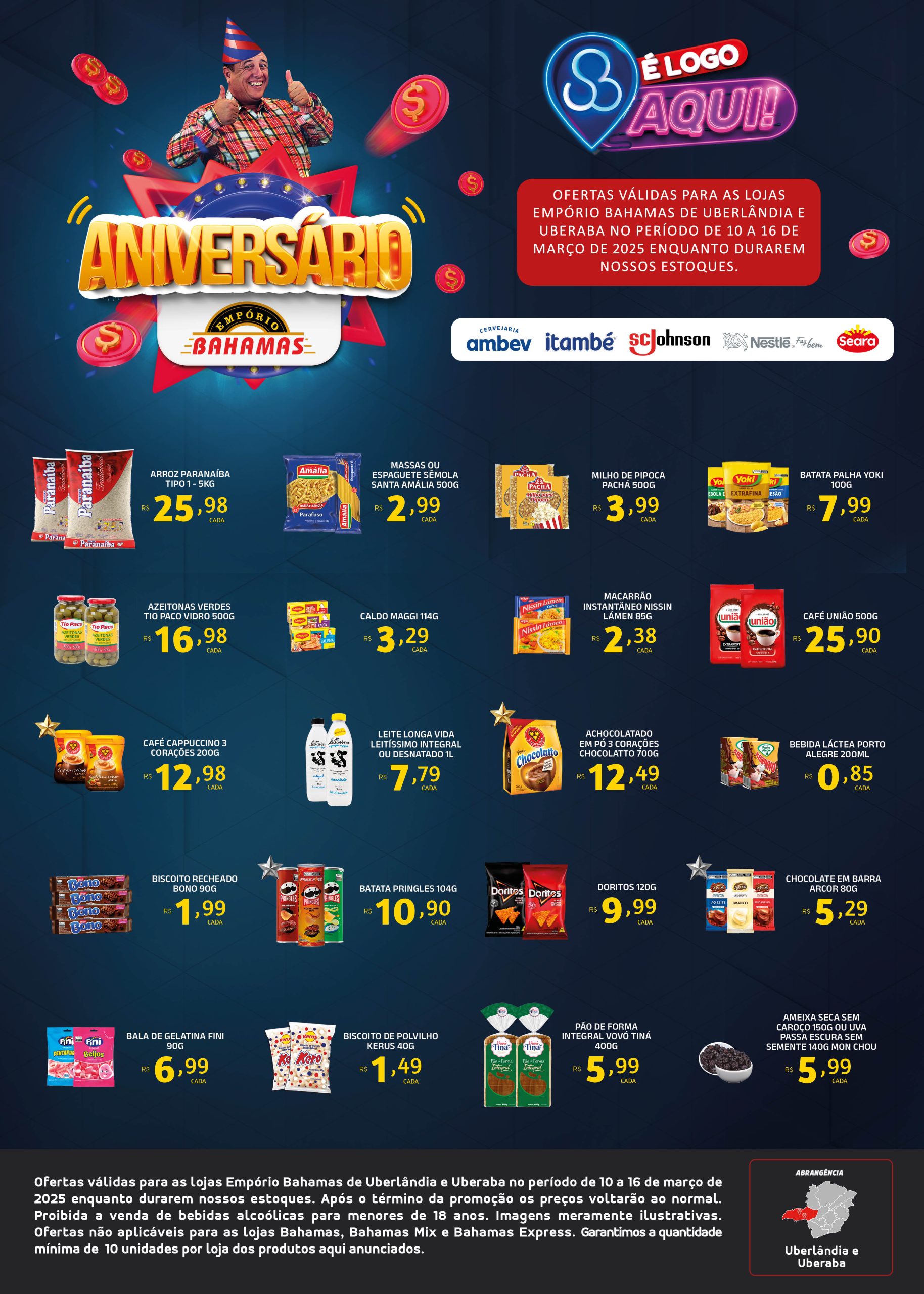 Aniversário Empório Bahamas – Uberlândia e Uberaba