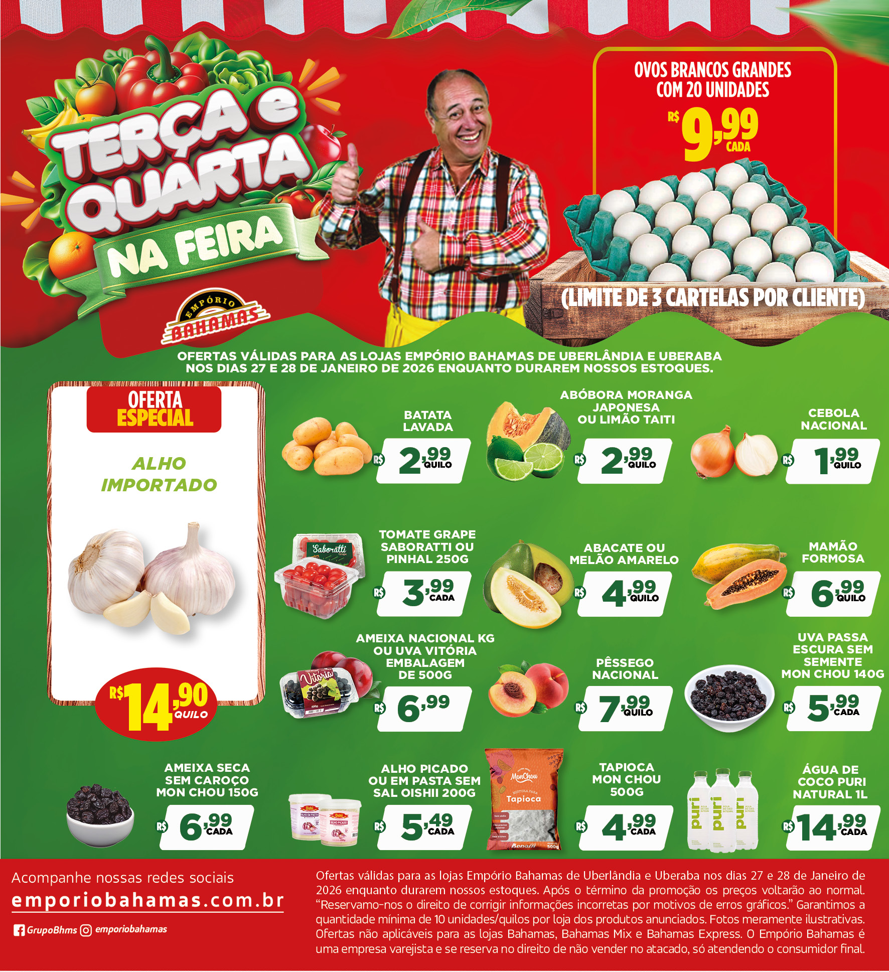 ENCARTE TERCA E QUARTA NA FEIRA TRIANGULO MINEIRO – 27 e 28.indd