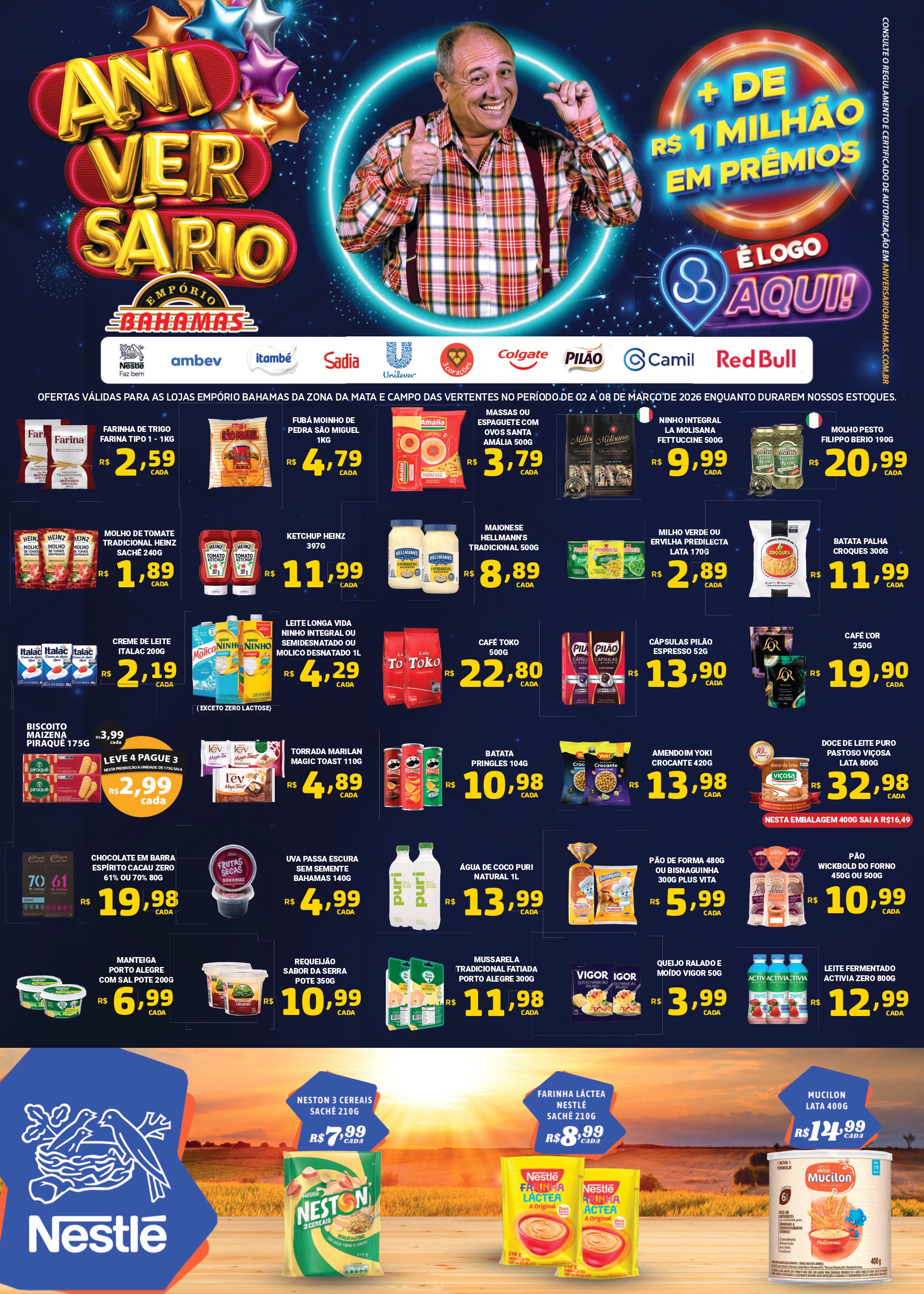 ENCARTE SEMANAL DE ANIVERSARIO BAHAMAS ZM – 02 A 08-03-2026.indd