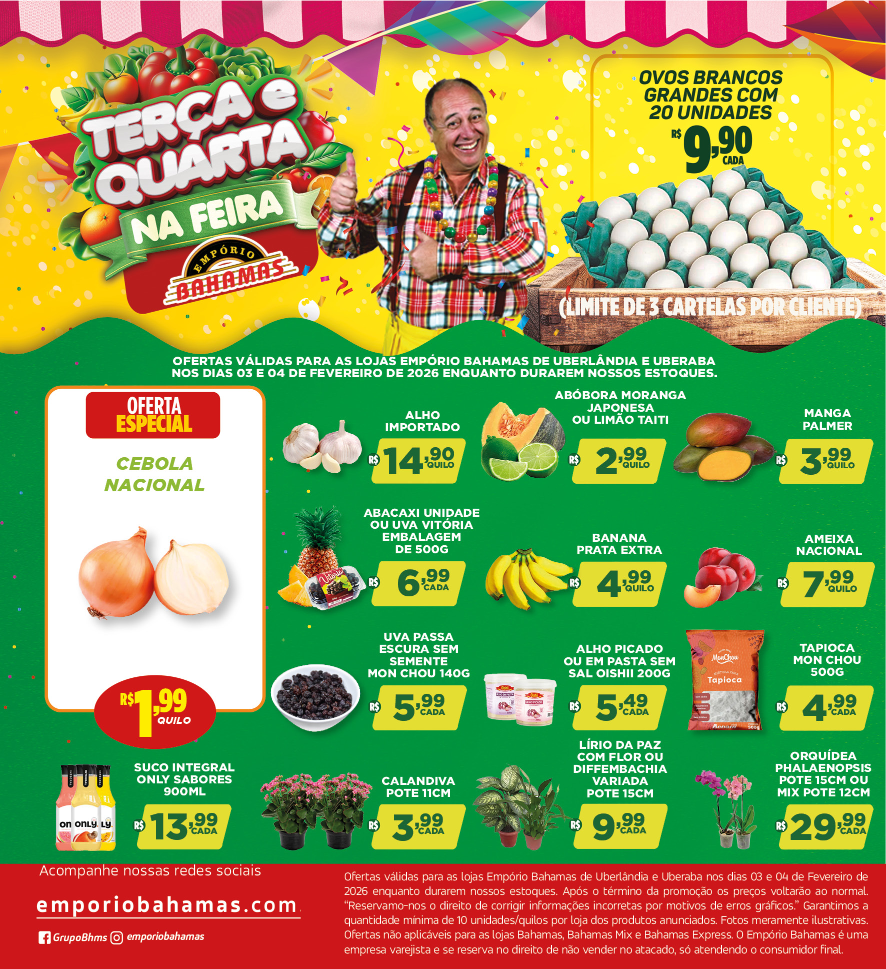 ENCARTE TERCA E QUARTA NA FEIRA TRIANGULO MINEIRO – 27 e 28.indd