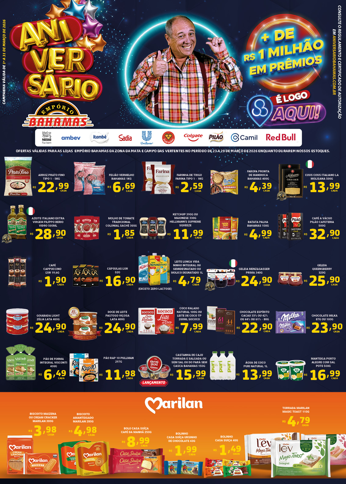 ENCARTE SEMANAL DE ANIVERSARIO EMPÓRIO.indd