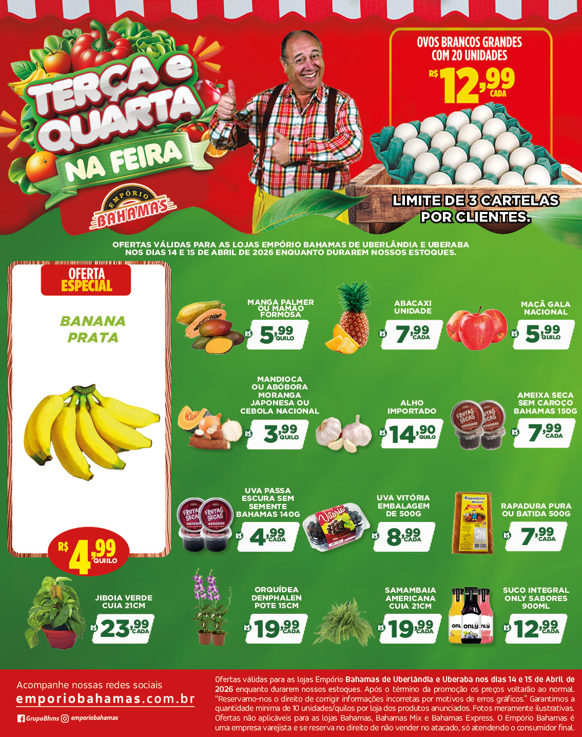 ENCARTE TERCA E QUARTA NA FEIRA TRIANGULO MINEIRO.indd