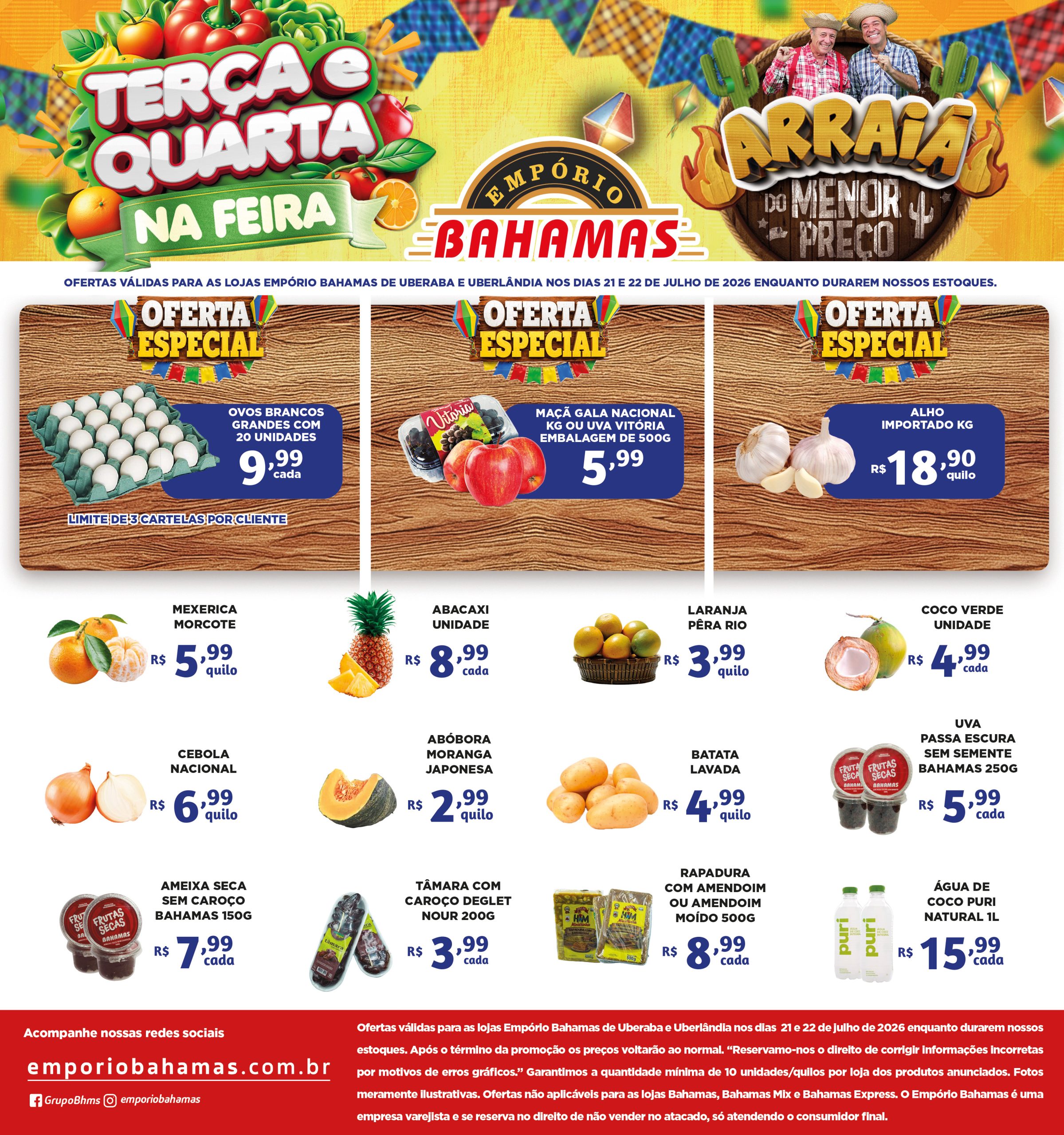 TERÇA E QUARTA NA FEIRA TM 21 E 22 DE JULHO.indd